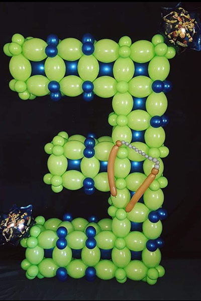 Alphabet Letter Balloons Birthday Party Kwinana Perth