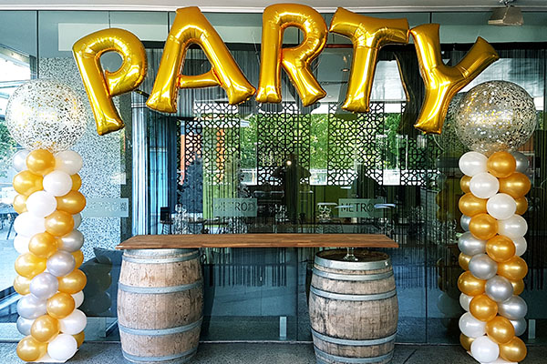 Foil Balloons Party Celebration Balloon Columns Kwinana Perth