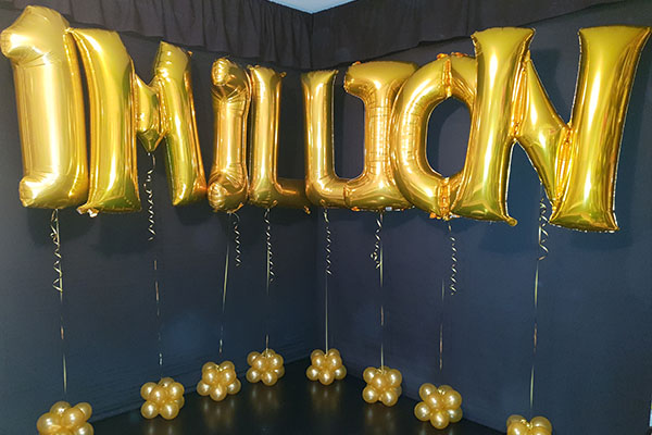 Foil Helium Letter And Number Balloon Bouquets Kwinana Perth