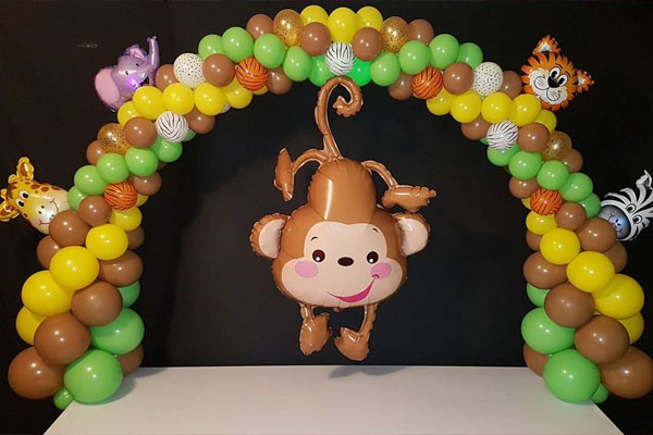 Nursery Baby Animal Balloon Arch Way Kwinana Perth