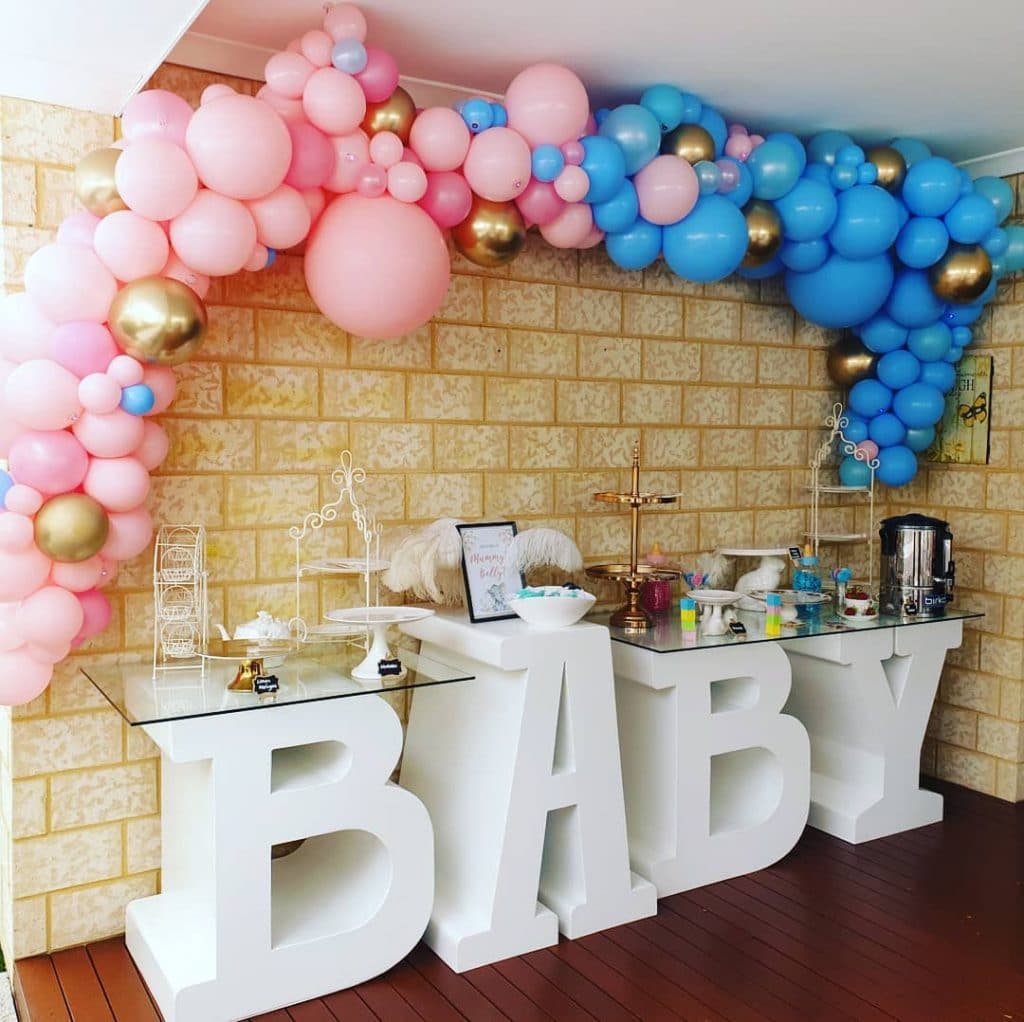 Baby Shower Balloons Perth Gender Reveal Balloons Perth