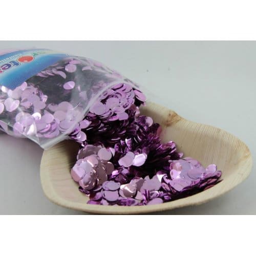 Confetti Metallic 1cm Lilac