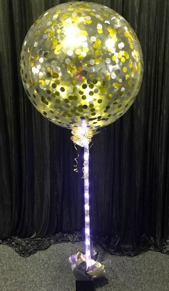 Large Lightitup Confetti Balloons