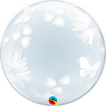 Deco Bubble Butterflies & Flowers