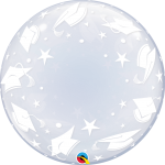 Deco Bubble Graduation Caps