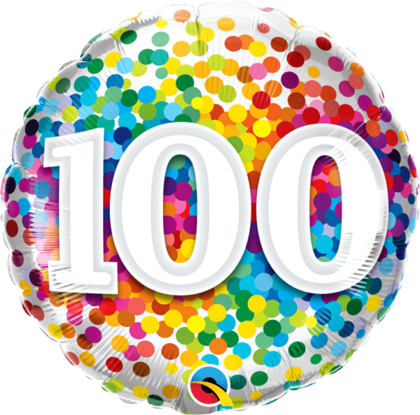 100 Rainbow Confetti