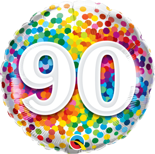 90 Rainbow Confetti