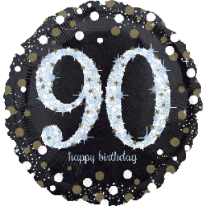 90th Sparkling Birthday