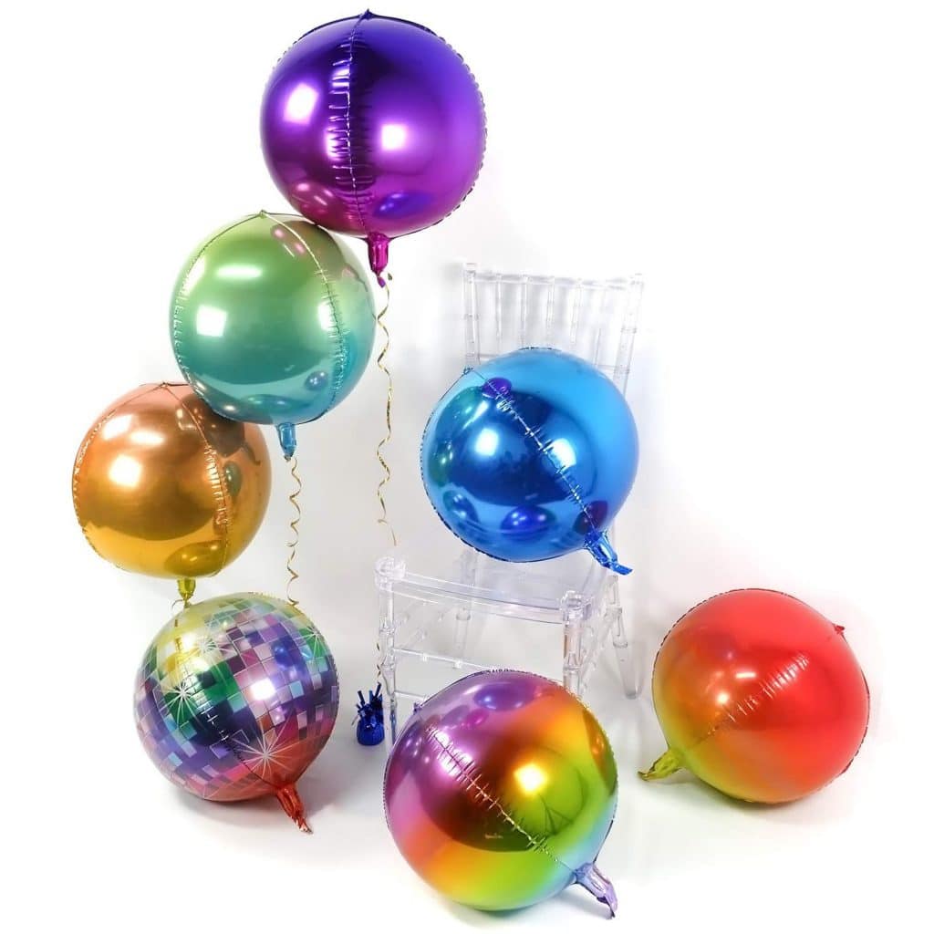 Foil Orbz Archives - Light It Up Balloons