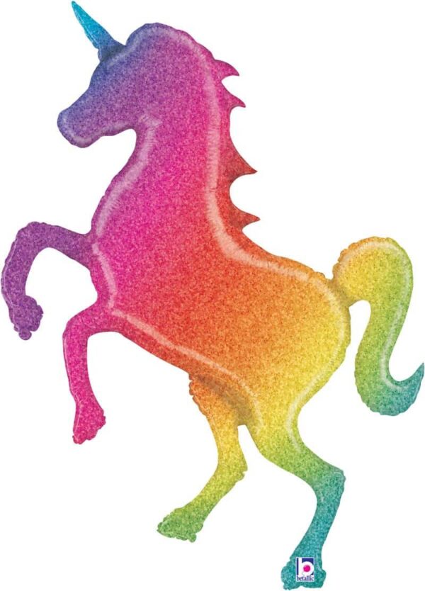 Glitter Rainbow Unicorn