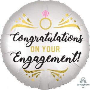 Satin Engagement Congratulations