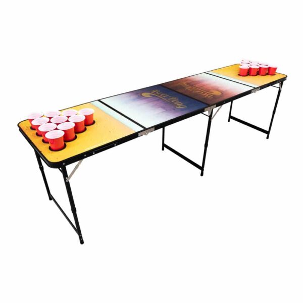 Red Vs Blue Beer Pong Table