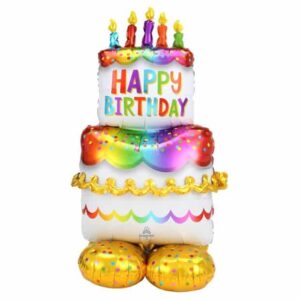 Airloonz Large Birthday Cake
