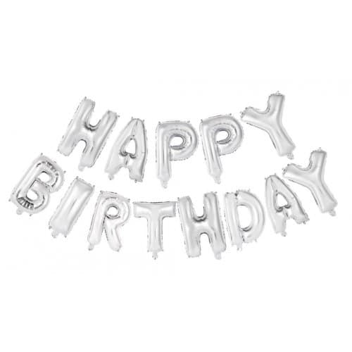 Happy Birthday Kit Silver