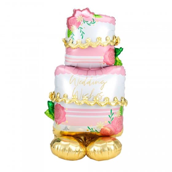 Airloonz Wedding Wishes Cake