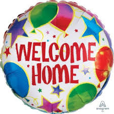 Welcome Home Star & Balloons