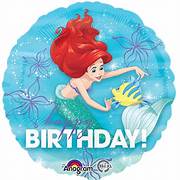 Ariel Dream Big Happy Birthday