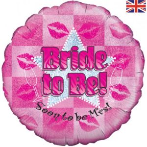 Bride to Be Pink Kisses