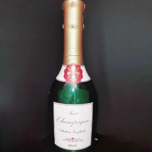 Inflatable Champagne Bottle