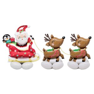 Decor Kit Santa and Reindeers