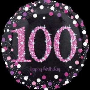 Pink Celebration 100th Holographic