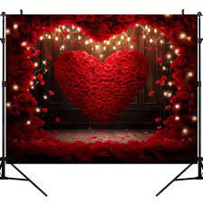 Valentine Heart Backdrop